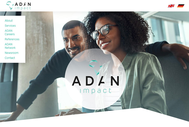 TAG EINS Webdesign ADAN Impact