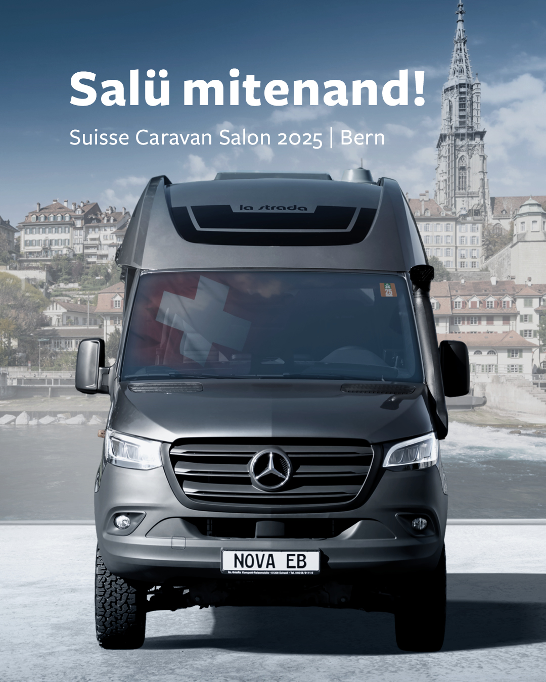 Social Media Posting von TAG EINS für la strada