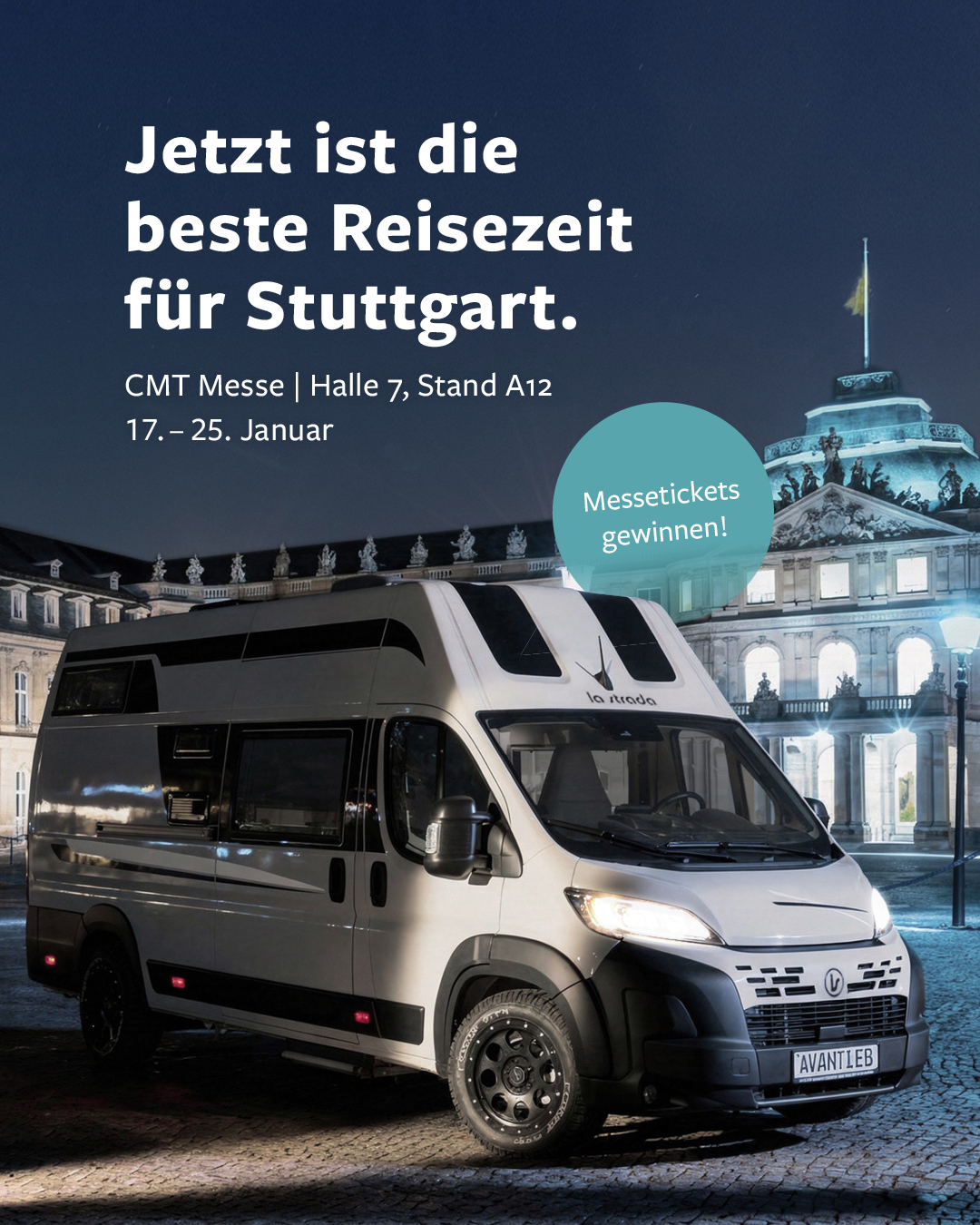 Social Media Posting von TAG EINS für la strada